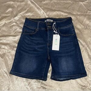 Blue Savvy Stylish Blue Denim Shorts